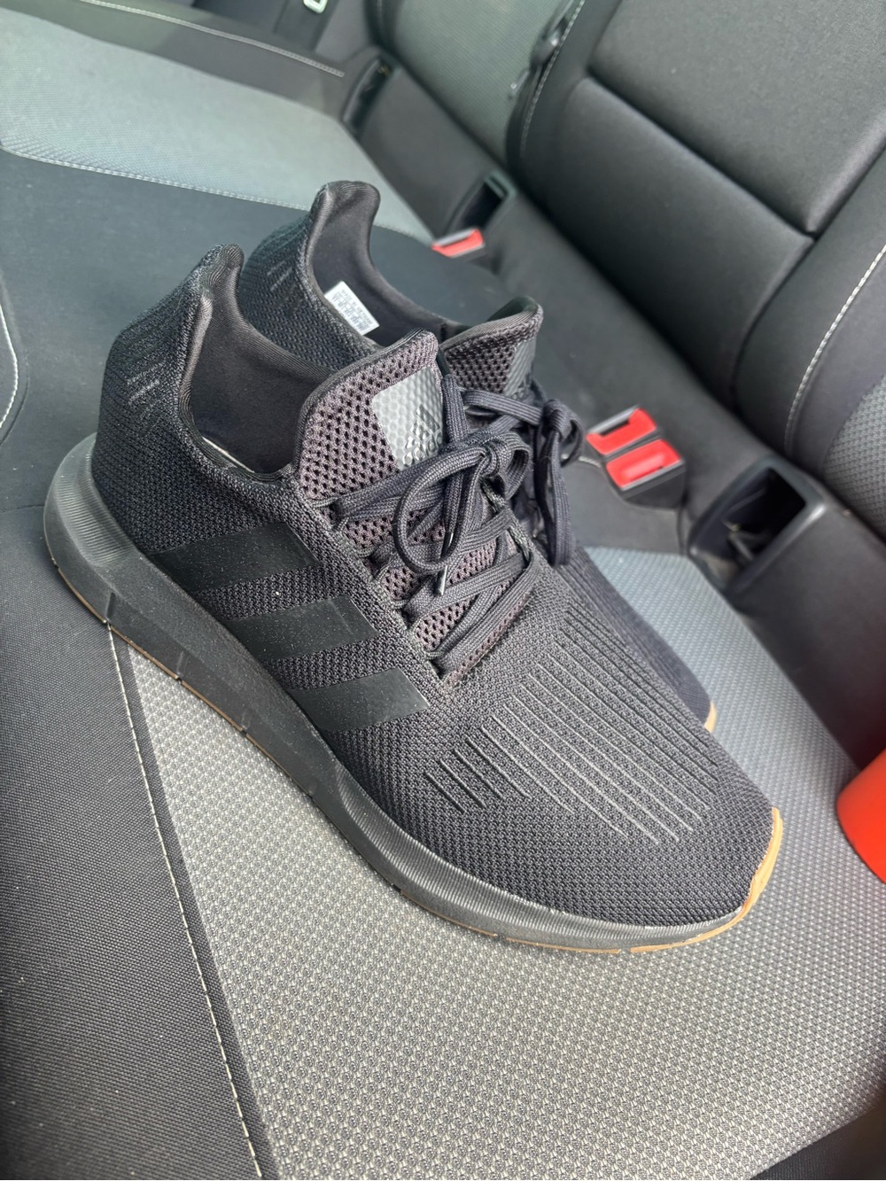 Mens black adidas sneakers